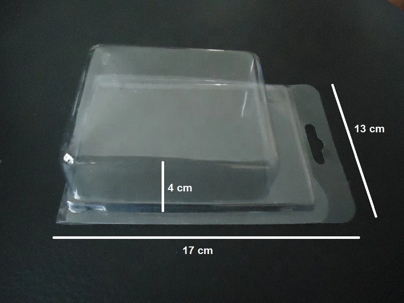 
Custom PVC or PET material blister clamshell packaging 