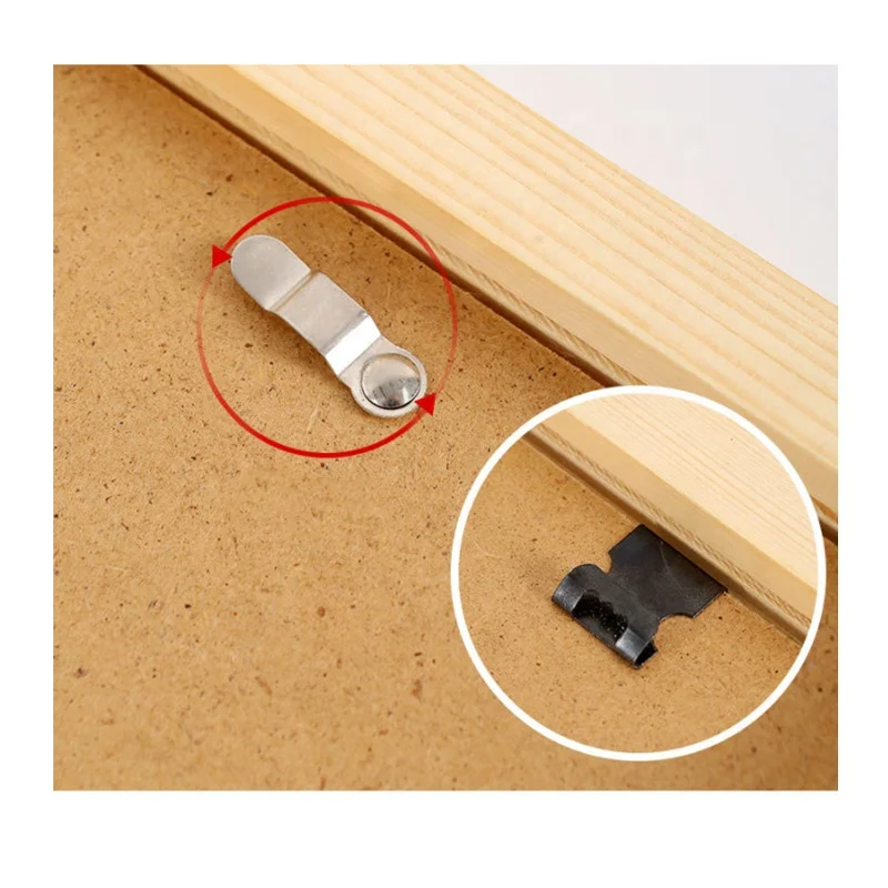 Solid wood photo frame hanging wall picture  mounting A4 art mounting frame  octagonal sketched frame