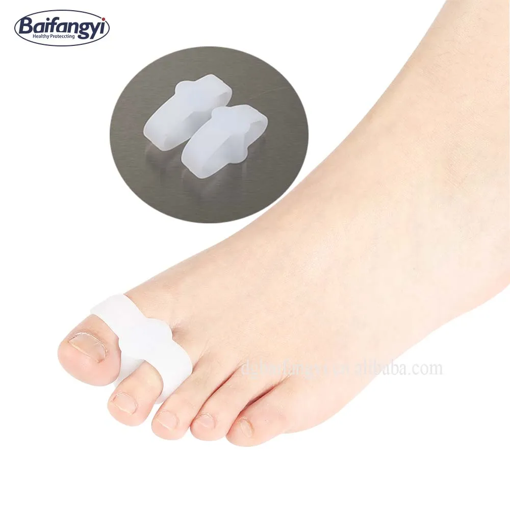 Hammer Toe Corrector Toe Separator Bunion socks Silicone Toe Spacer