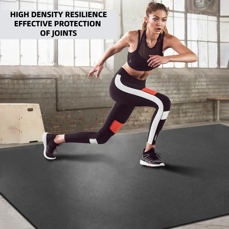 Customized Yoga Mat Double Large Sports Fitness PVC Floor Mat Anti Slip Multi-Purpose Shock-absorbing Home Gym Exercise Mat