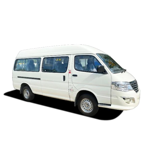 Urban Passenger Transport 15 Seats 4 Door Electric Mini Bus 4 Wheel Monocoque Body EV Van
