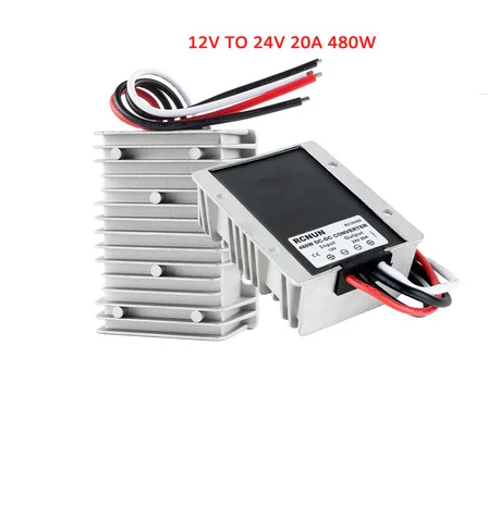 Повышающий преобразователь постоянного тока с 12 В до 24 В, 19 В, 1 А, 3 А, 5 А, 10 А, 12 А, 15 А, 20 А, автомобильный регулятор напряжения