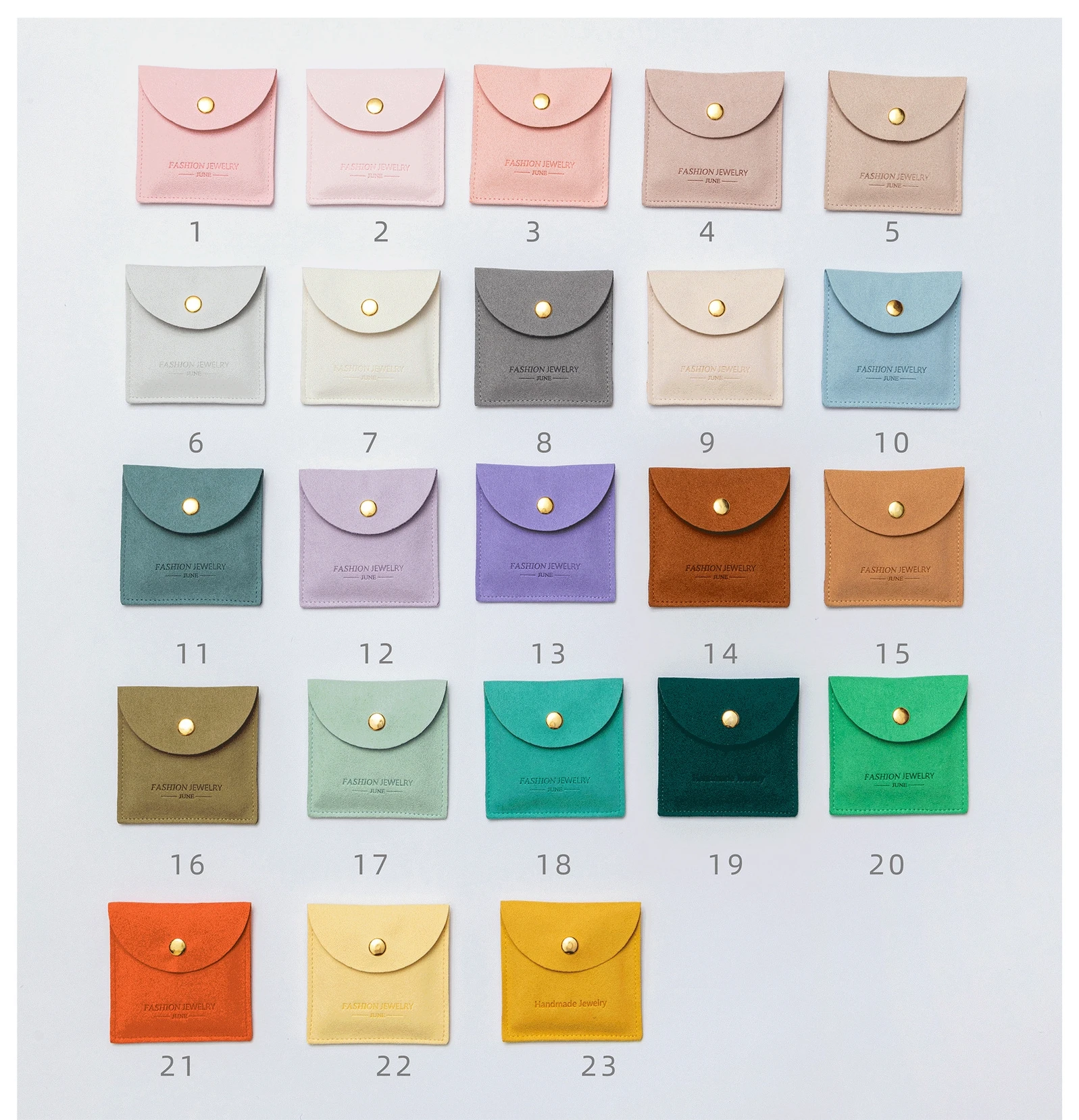 Custom Logo Microfiber Dust Jewelry Packaging Pouch Bag