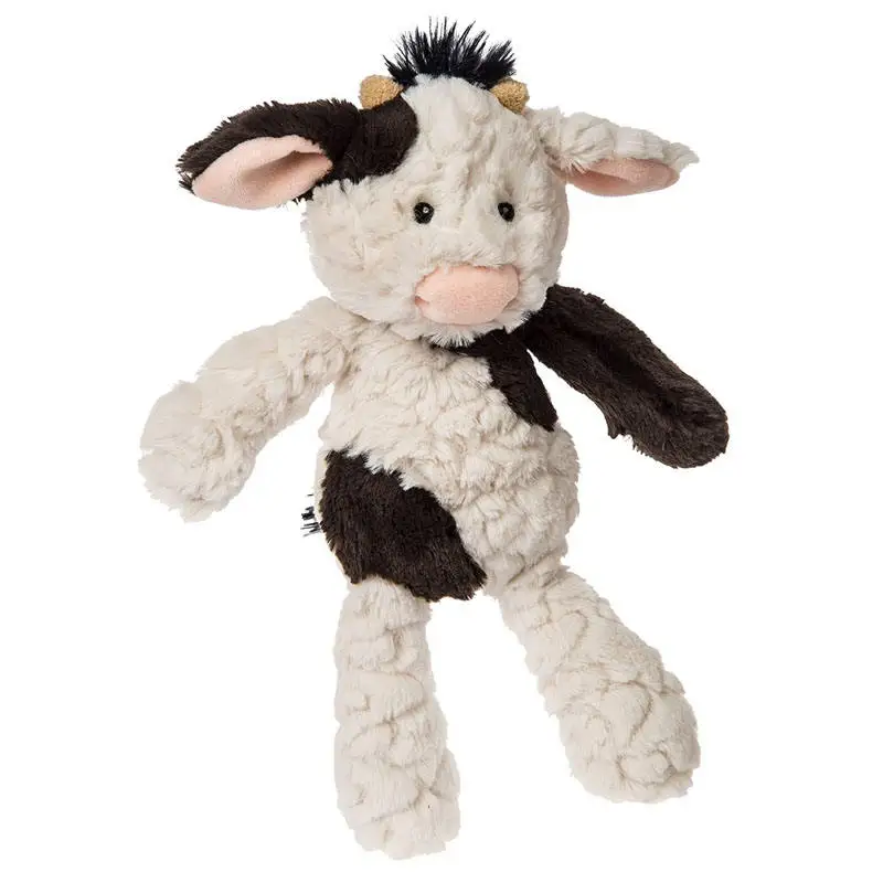 Милая Детская пятнистая корова детская игрушка черно-белое Мягкое Животное кавайная плюшевая игрушки крупного рогатого скота