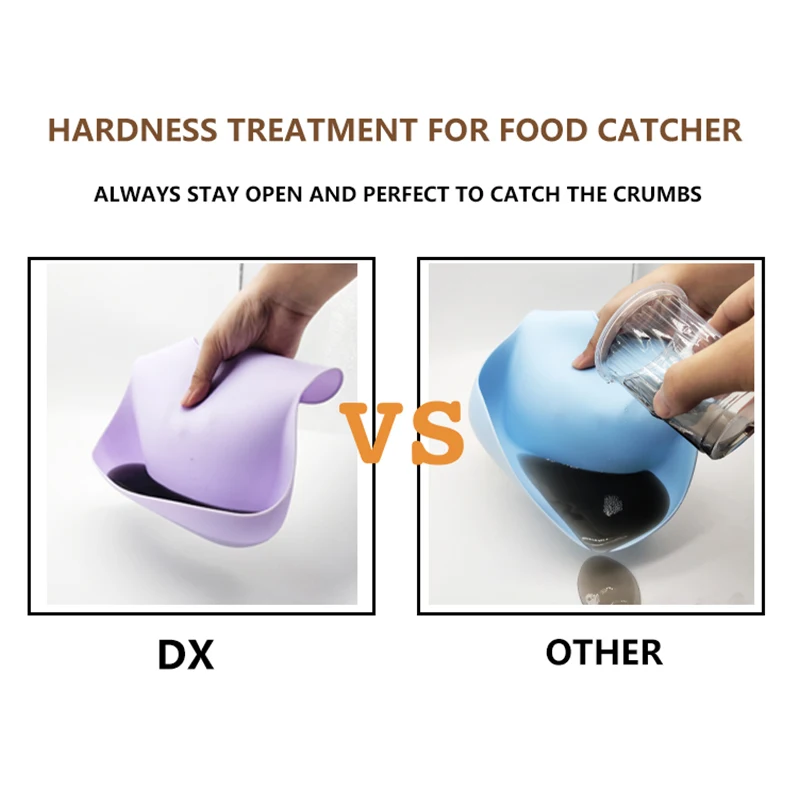 Wholesale Manufacturer Waterproof BPA Free Food Grade Silicone Baby Bibs