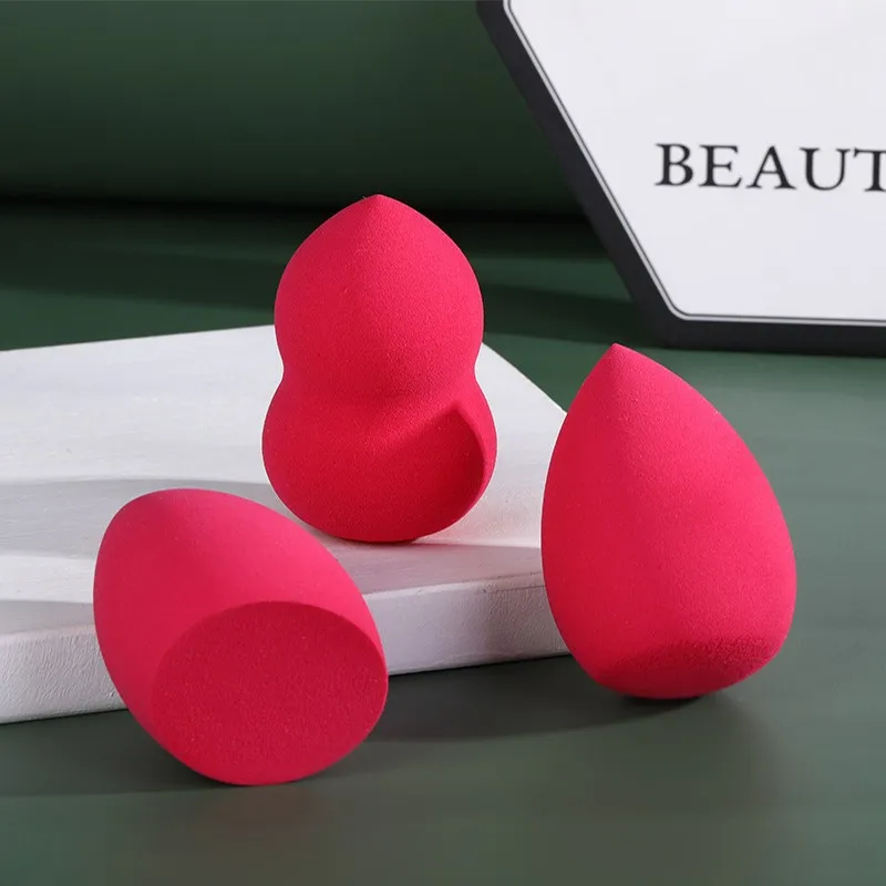 Custom Portable Travel Size Beauty Sponge Multi-Color Beauty Eggs Latex Free Soft Makeup Sponge