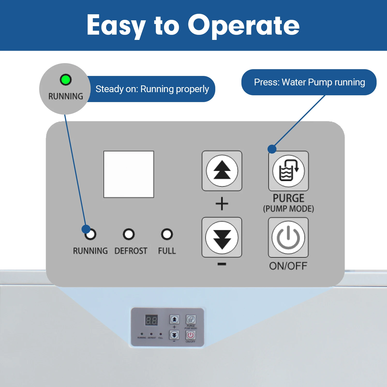 ETL Listed Commercial Dehumidifier for Home, Garages, Water Damage Restoration,Crawl Space