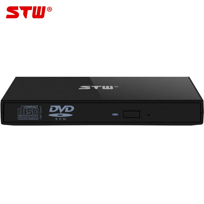 Портативный тонкий внешний dvd-привод stw записывающее устройство usb 3 0 cd rw