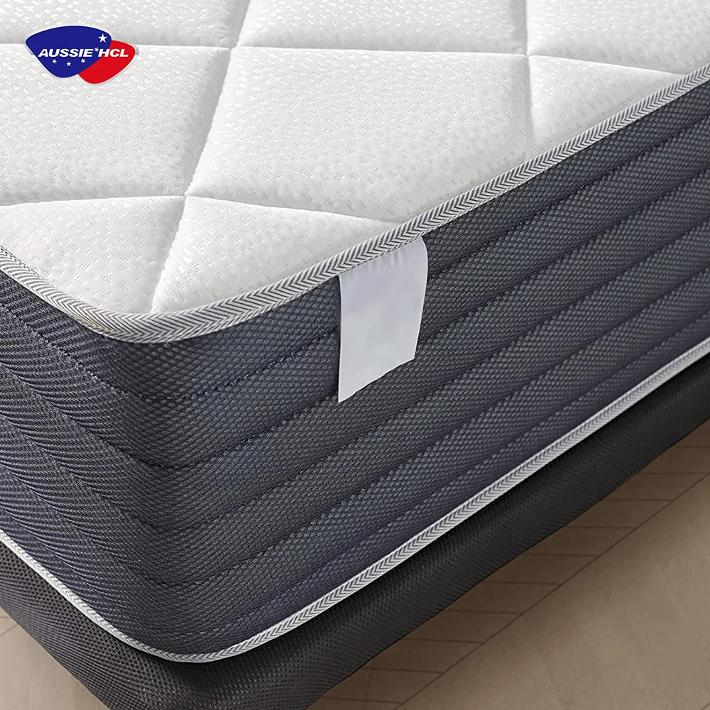 13 inch spring Individually wrapped Inner hybrid mattress hotel bonnell spring mattress