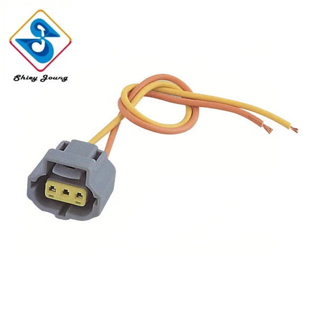 F81Z 10346 EARM 2 Way Alternator Repair Connector Wire Harness 2 Pin Auto Wire Harness Alternator Plug