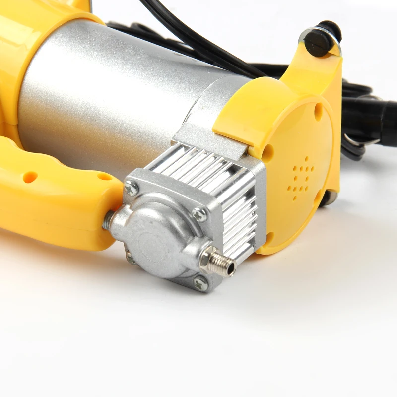 Portable 150PSI super high flow DC12V electric tire inflation pump with pressure gauge, easy to meet the car tireinflation needs