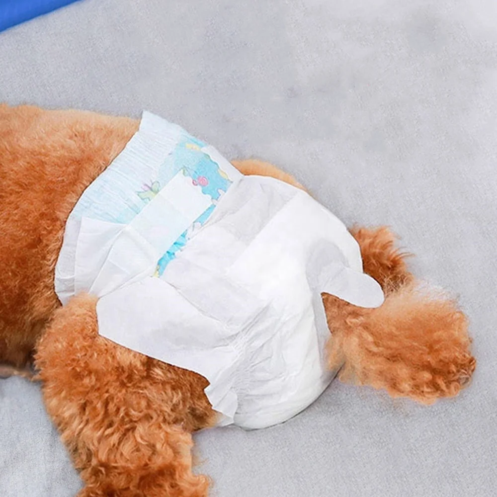 Super Absorbent Soft Female Male Dog Disposable Diapers For Dog Cat Pet