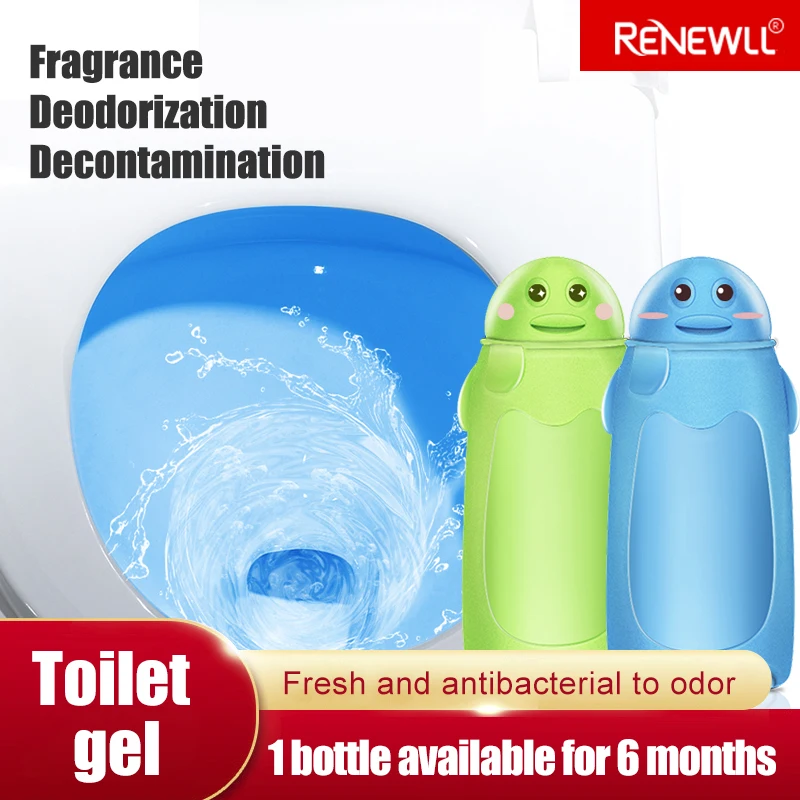 Hot-selling Green and Blue Penguin Toilet Cleaner for Bathroom Toilet for Sale