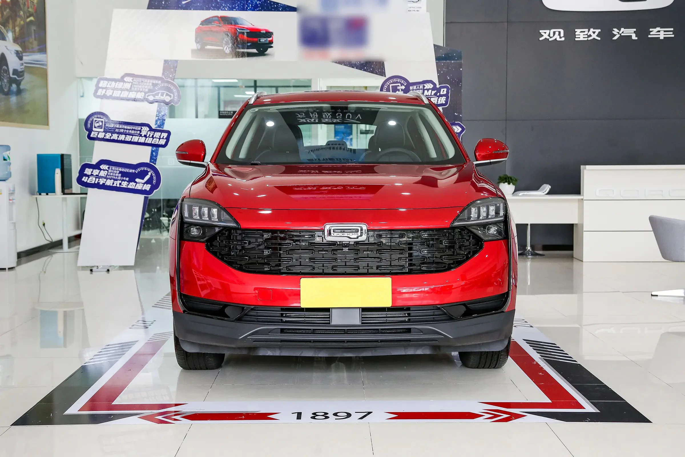 Stock Available Qoros 7 RHD 2020 1.6T Escort Elite Model Gasoline FWD Qoros 7 Compact SUV 7 Speed Double Clutch SUV 150Kw 204Ps