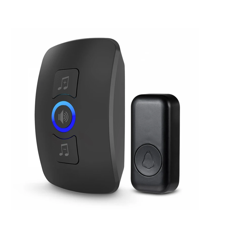 KERUI M525 Home Security Welcome  Doorbell Smart Chimes Door Bell Alarm LED Light 32 Songs With Waterproof Touch Button