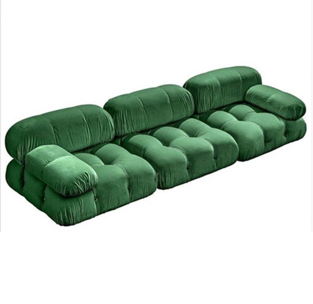 
velvet Bellini Camaleonda 3 seater sofa upholstery 