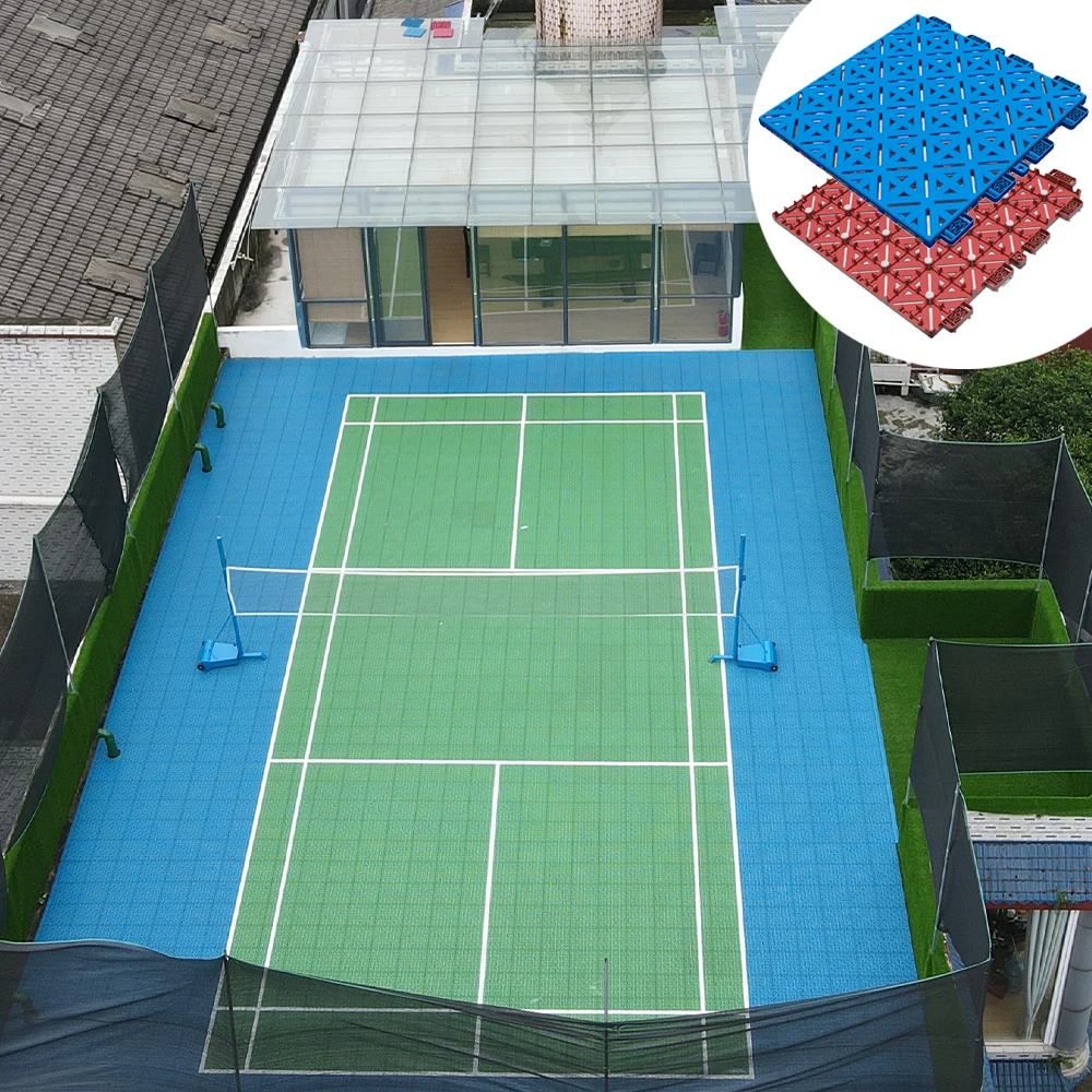 techos para canchas de padelroof fot 50 25cm multi sport court badminton world federation tennis basket ball court floor tile