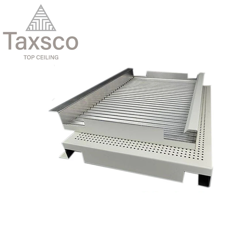 Interior Decorative G-Strip Perforated Aluminum Hook-On Linear Ceiling Panel