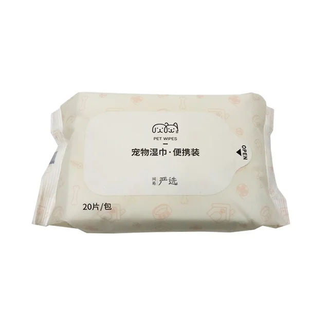FSC GMPC CE ISO13485 BSCI BIODEG wholesale OEM pet care wet wipe pet eye clean pet fabric industrial wipe
