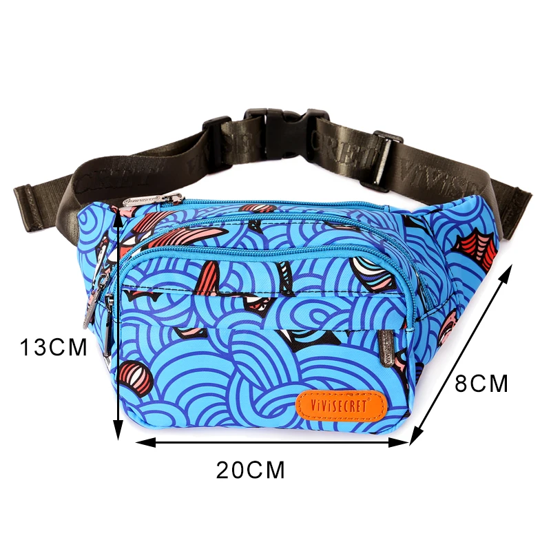 Стильная Водонепроницаемая поясная сумка унисекс, забавная Спортивная бананка из полиэстера для бега и занятий на открытом воздухе, с принтом логотипа на заказ