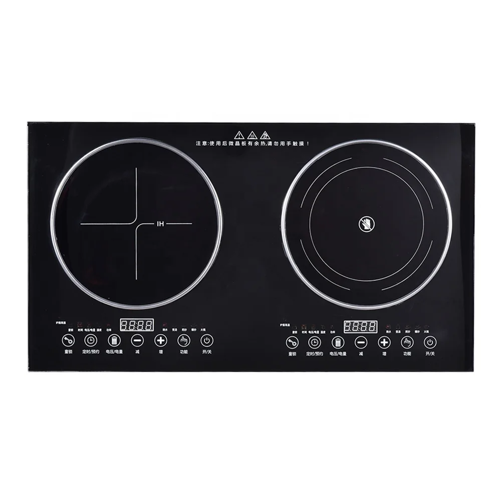 imichef 2200W 2200W High Quality Multifunctional double plate infrared Induction Cooker electric Dual cooker (1600606933862)
