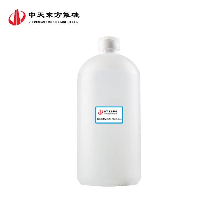 Stable Neutral Colorless transparent oily liquid Industrial [(CH3)2SiO]4 Various viscosity D4 Octamethylcyclotetrasiloxane