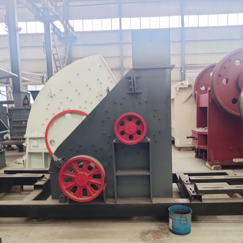 Low Price Hot Sale High Quality Small Double Rotor Hammer Crusher Double Impact Hammer Crusher