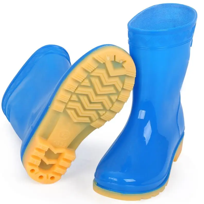 Plastic Transparent Water Proof The Are Stab And Antiskid No Cute Rain Boots For Kids Made In China