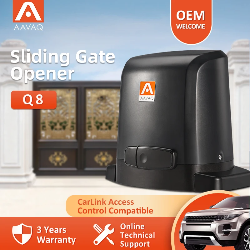 AAVAQ Q8 for 800kg Gate New Top--Rate Automatic Electric Slide Gate Opener/ Door Open Motor
