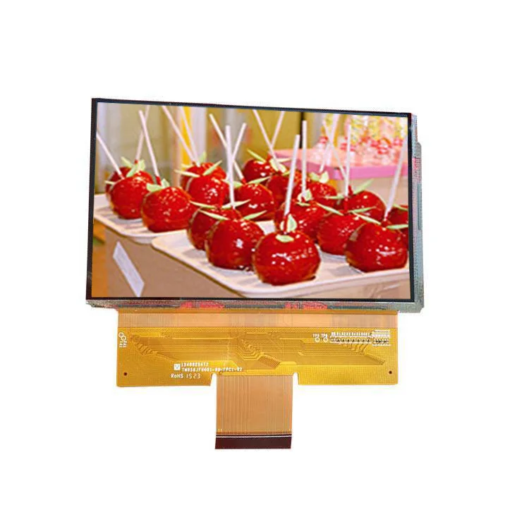 5.8 inch 1280*768 60 pins MIni LVDS FPC TN TFT Display TM058JFHG02 TM058JFHG01