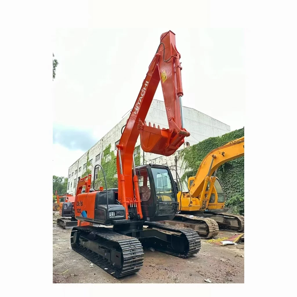 Оригинальный японский экскаватор Hitachi ZX120 низкая цена использованный в хорошем состоянии