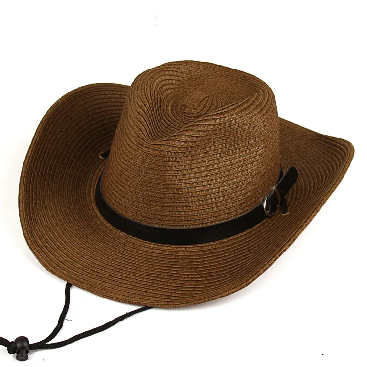 56-58CM New Panama Soft Shaped Straw Hat Summer Women/Men Wide Brim Beach Sun Cap UV Protection Fedora Hat