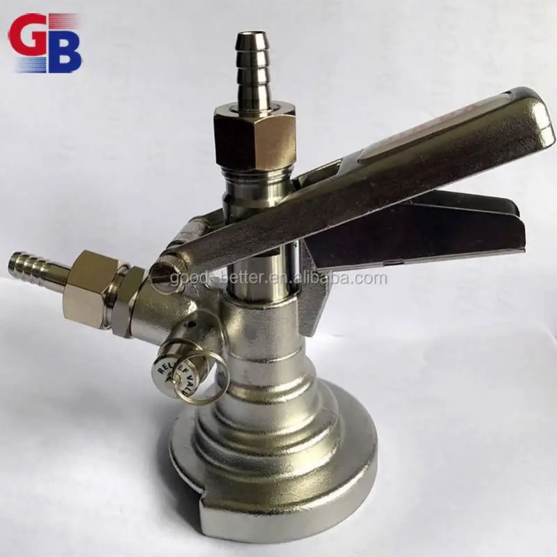 GB Hot selling 304 stainless steel G5/8 beer Flat type A type keg tap dispenser