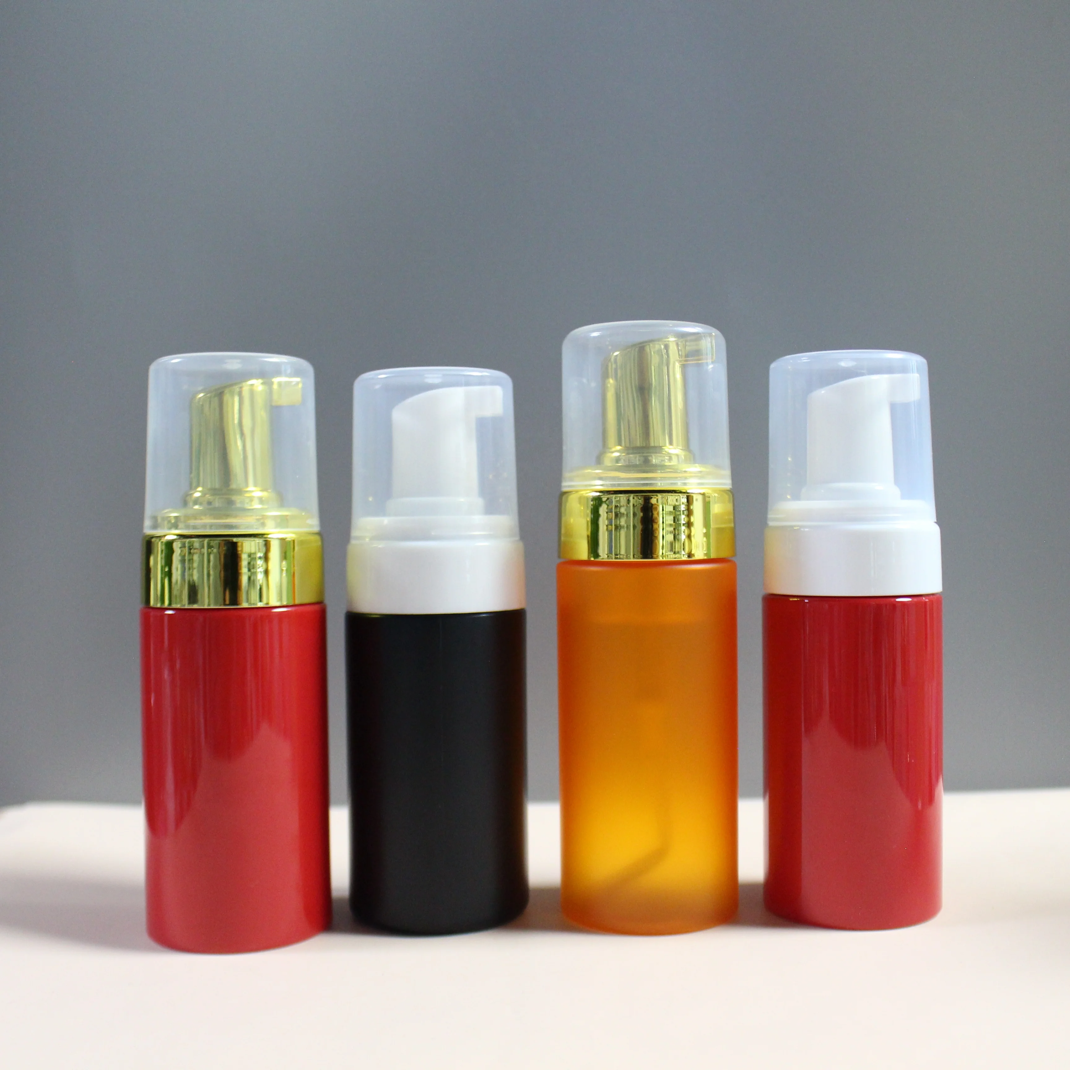 Wholesale 30Ml 50Ml 100Ml Pink Mousse Plastic Face Cleanser Pump Foaming Bottles For Soap Dispenser With Reasonable Price