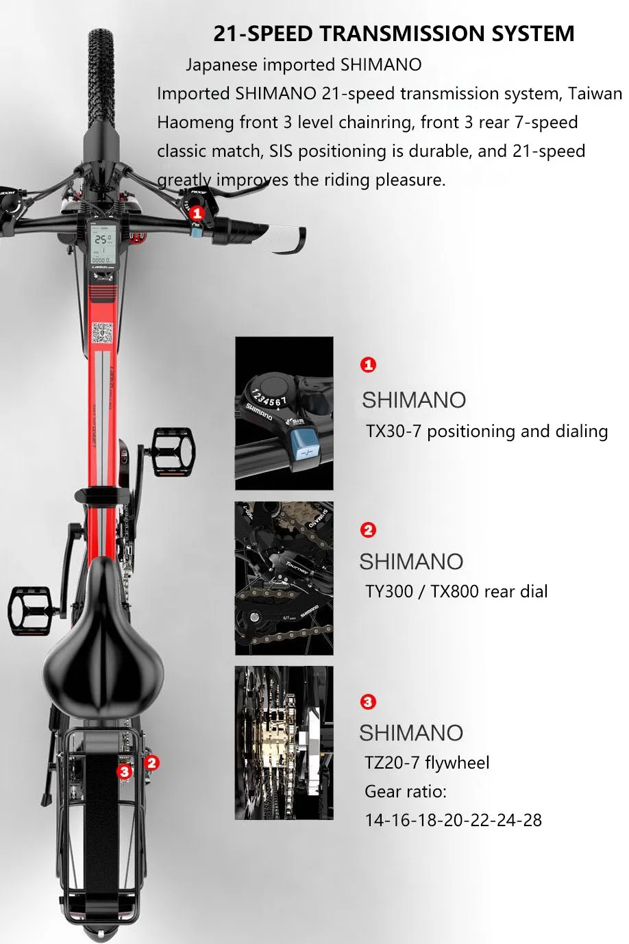  Lankeleisi CE XT600 48V большая мощность двигателя 10 4/12.8Ah литиевая батарея 26 