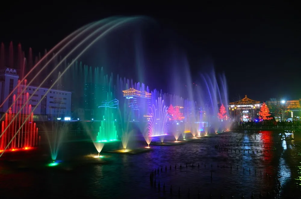 Direct Manufacturer Hot Selling Changeable Fountain Nozzle For Dmx Dancing Fountain Dancer Fountains With A Range Of 3-5 Meters