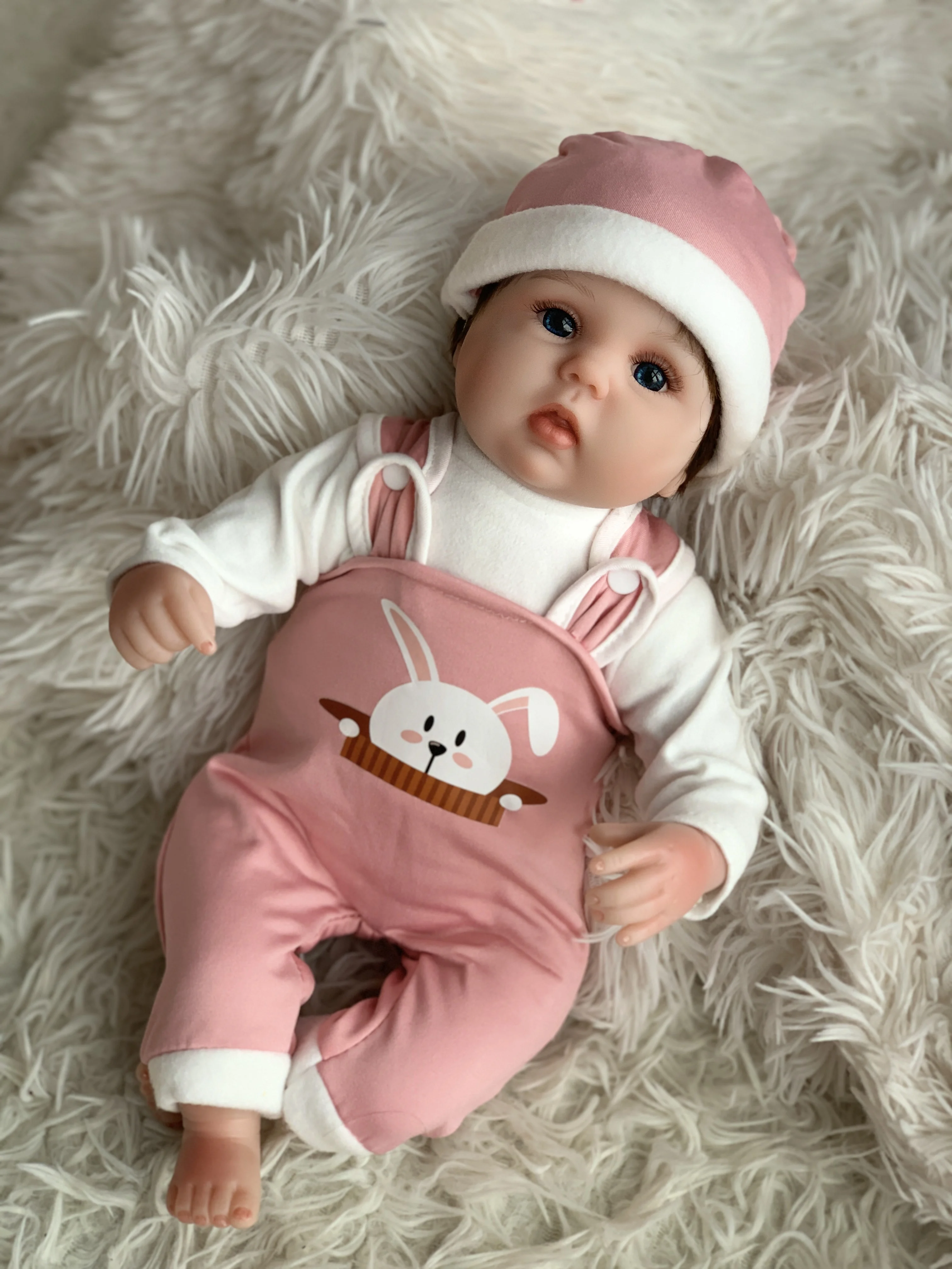 Walking Lovely Valentines 2024 Dummy Pacifier Munecas Para Adultos Morena Top Mature Ladybug Unpainted Skin Reborn Doll