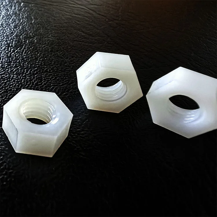 Wholesale DIN934 Plastic Polyamide Nylon PA66 Hex Nut Plastic Nuts