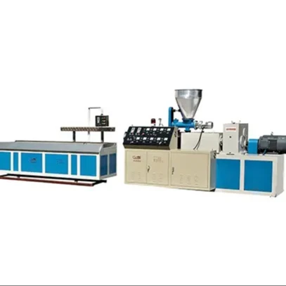 Xingda pp profile extrusion line for plastic profile frame extruder
