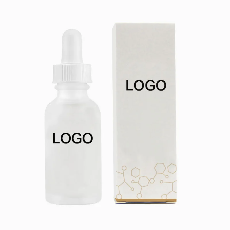 Low MOQ Private Label Hyaluronic Acid Facial Skin Care Anti Aging Niacinamide Whitening Brightening Vitamin C Face Serum