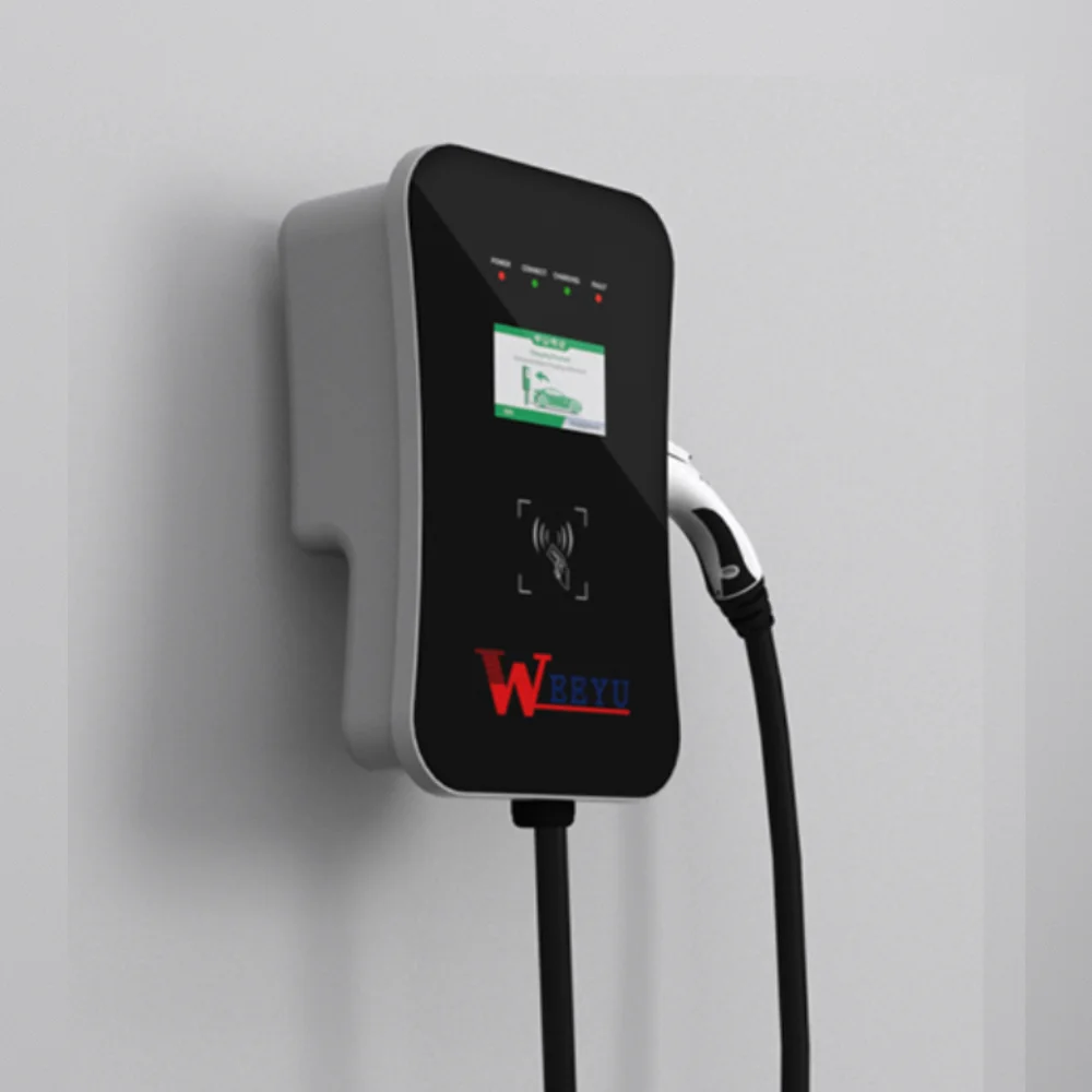 WEEYU ev зарядная станция dc ac ev зарядное устройство настенное крепление зарядная станция
