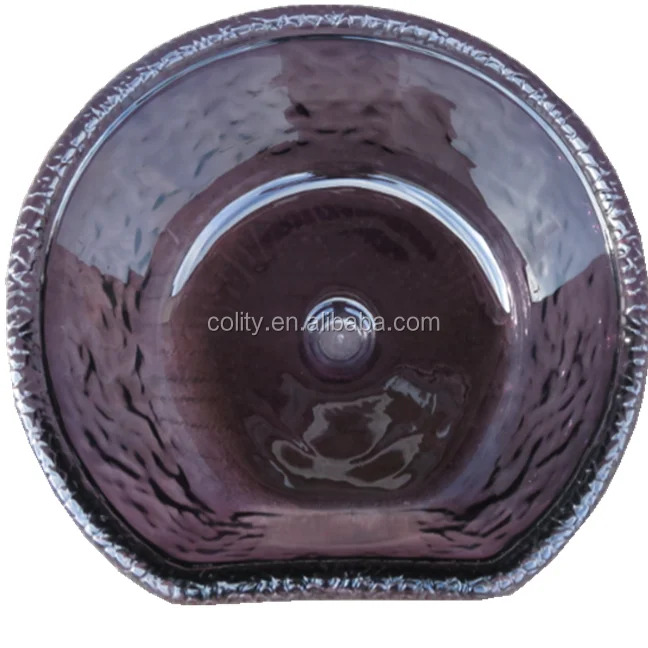 Manufacturer resin glass pedicure bowls sink