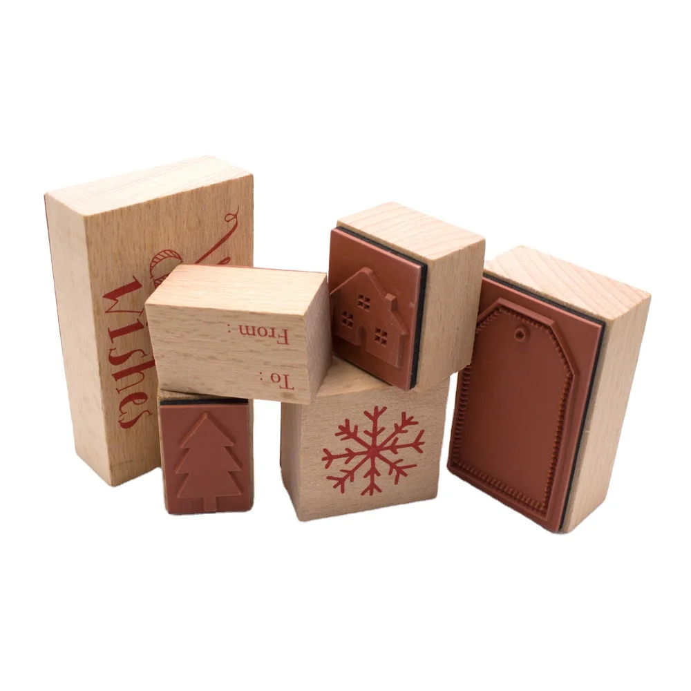 custom rubber stamp for wood stamp