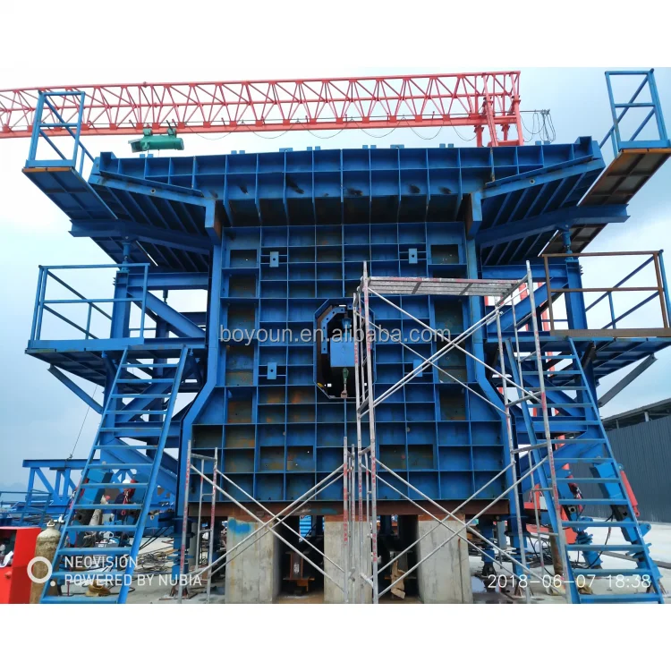 Construction Concrete Bridge Steel Box Girder Formwork