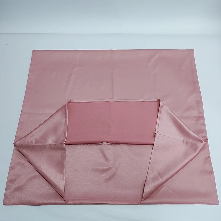 High Quality King Size Envelope Silk-Like Pillowcase Polyester Satin Pillow Case For Hair Care