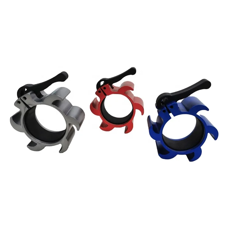 Штанги для тяжелой атлетики, зажимы для воротника-быстросъемная пара зажимов 2 дюйма/5 см, профессиональная Тяжелая штанга, зажимы для воротника