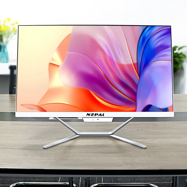 2024 New Selling Gaming Desktop Computer 24 inch in All-in-one PC i7 i5 i3 AIO Business Gamer Monoblock 2K