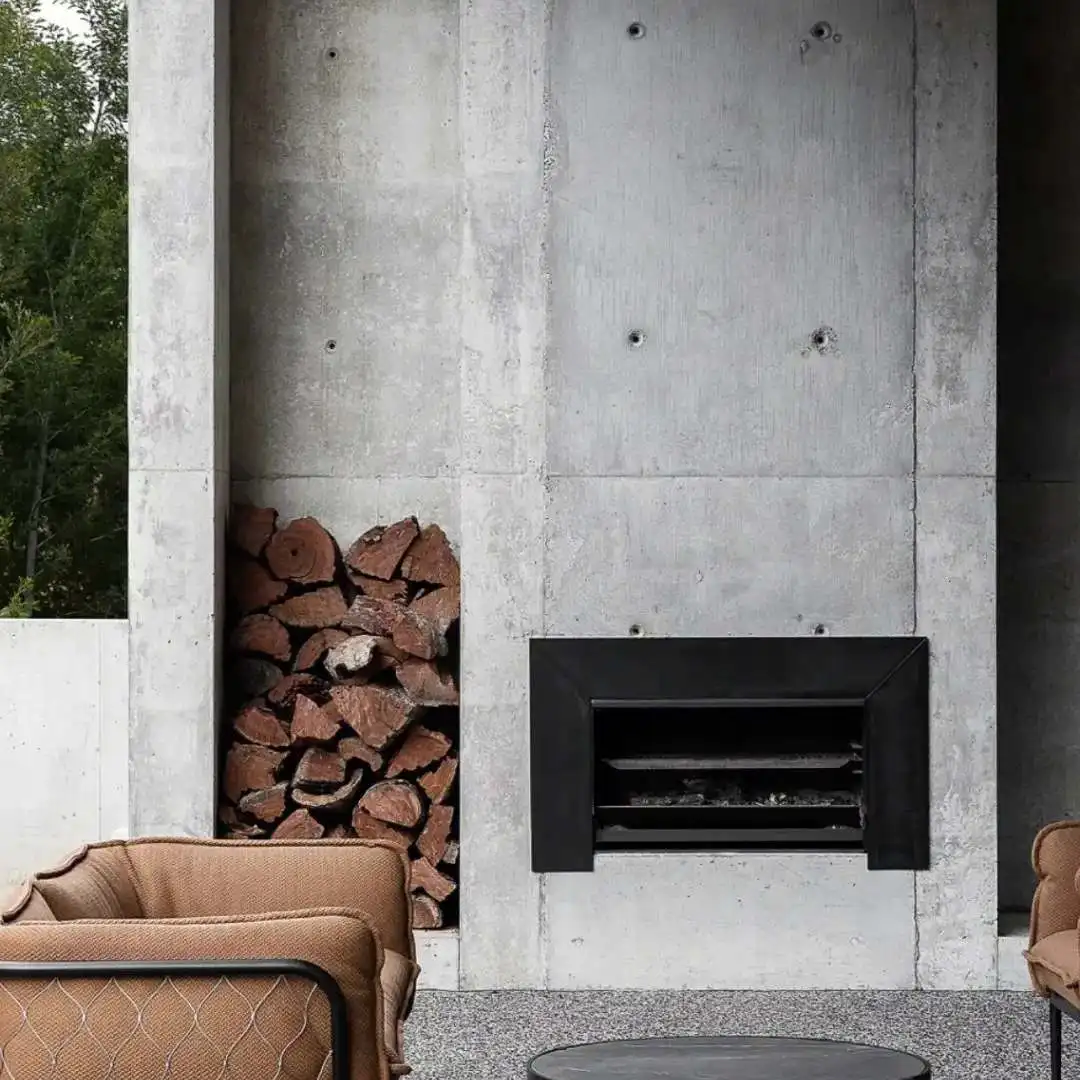 Milk tea shops, restaurants and other commercial space wall decoration plate, decorative concrete plate with holes