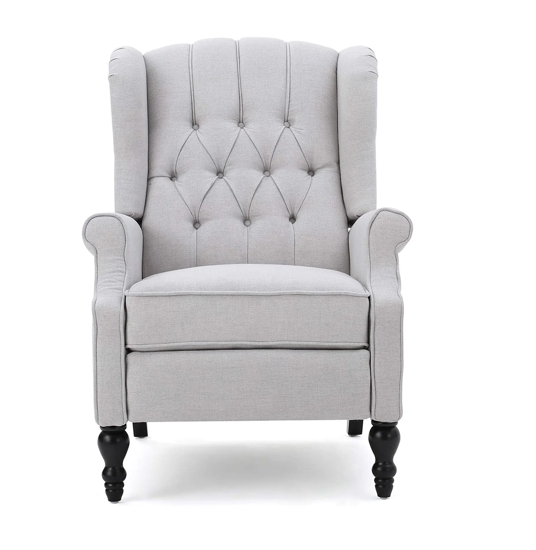 JKY Furniture Home Living Room High Back Push Back Recliner Chair with Footrest and Headrest