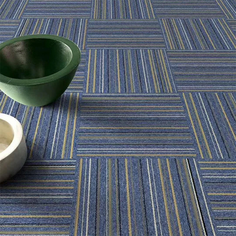 100% polypropylene fire-resistant carpet nylon carpet for office rug 50*50cm